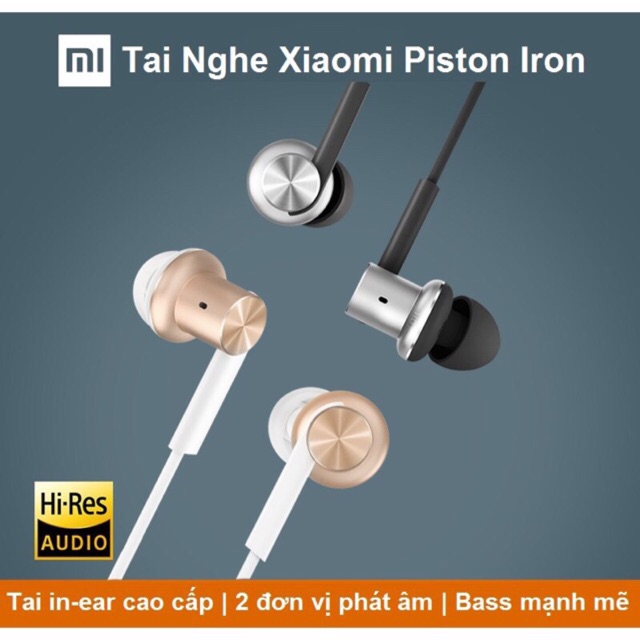 [1013] Tai nghe Xiaomi Piston Iron Gold