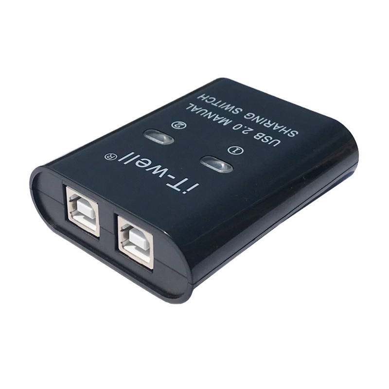Thiết Bị Chia Sẻ Tín Hiệu Máy In 2 Trong 1 Kết Nối USB Tiện Dụng