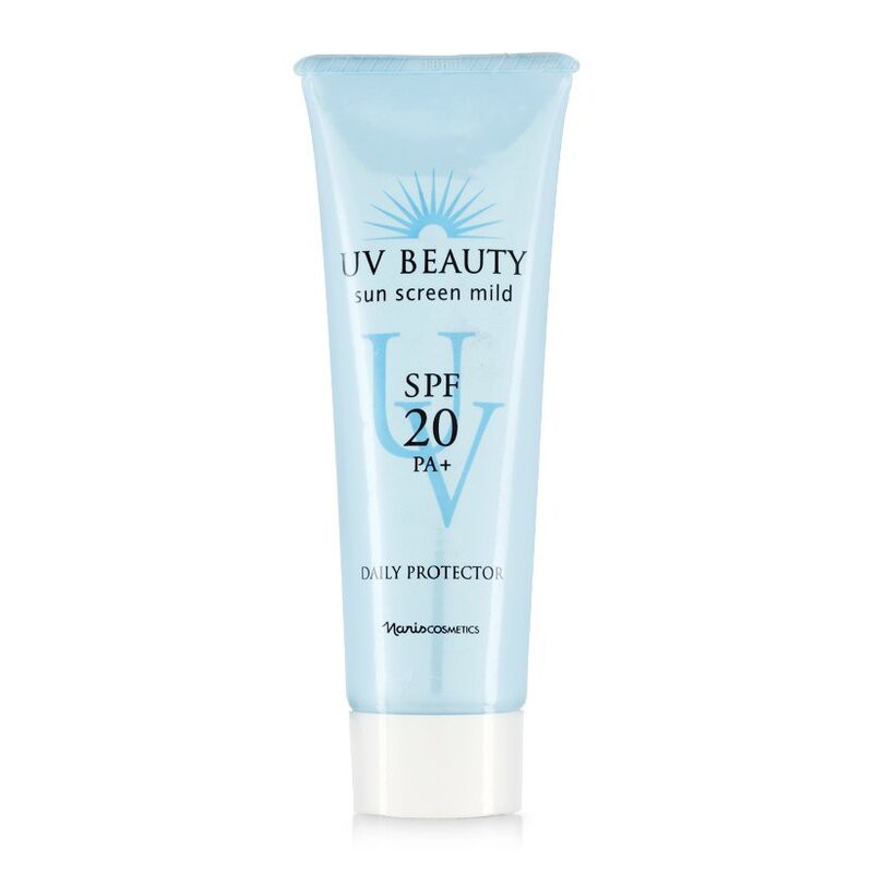 Sữa Chống Nắng Naris Cosmetic SPF20/PA+ 80g UV Beauty Sun Screen Mild Daily Protector SPF20/PA+