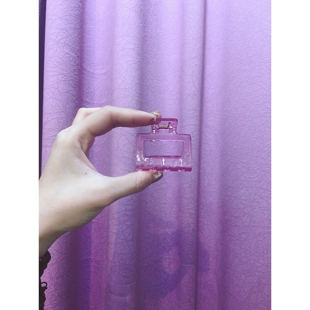 Kẹp tóc cào dáng nhỡ dạng vuông các màu cho nữ