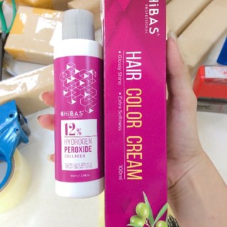 Oxi trợ dưỡng nhuộm tóc Chibas 100ml