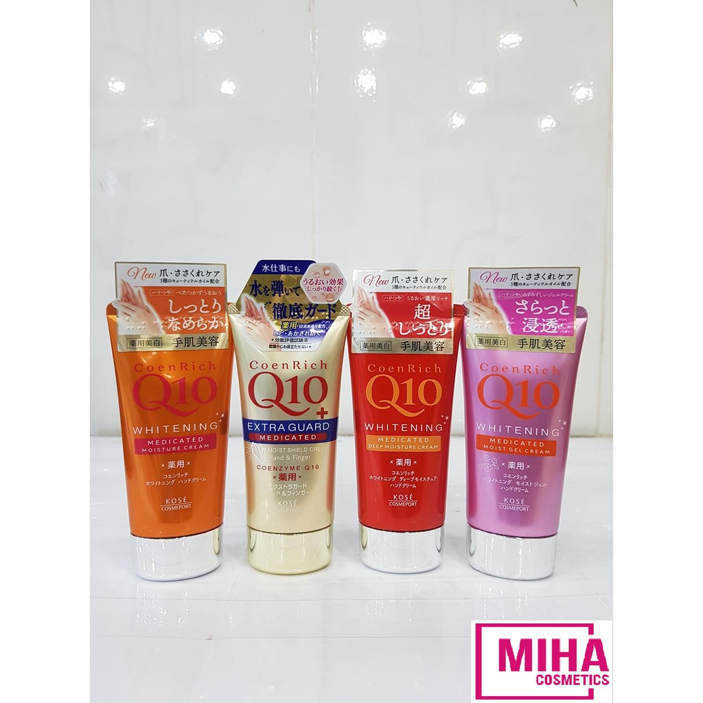 Kem Dưỡng Da Tay Chân Q10 Kose 80ml Nhật Bản