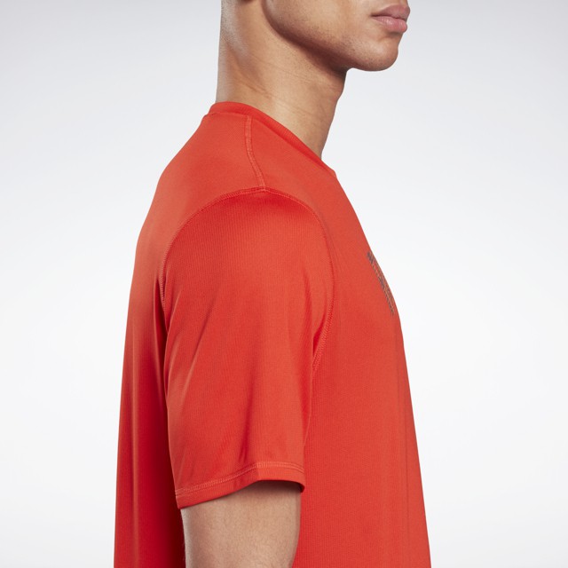 Áo Thun Thể Thao Nam Reebok Tập Luyện Run Essentials Short Sleeve Graphic Tee FU1405