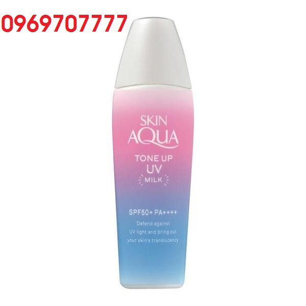 [Giá tốt] CHỐNG NẮNG SKIN AQUA TONE UP UV MILK SPF50+ PA++++ - Chính hãng