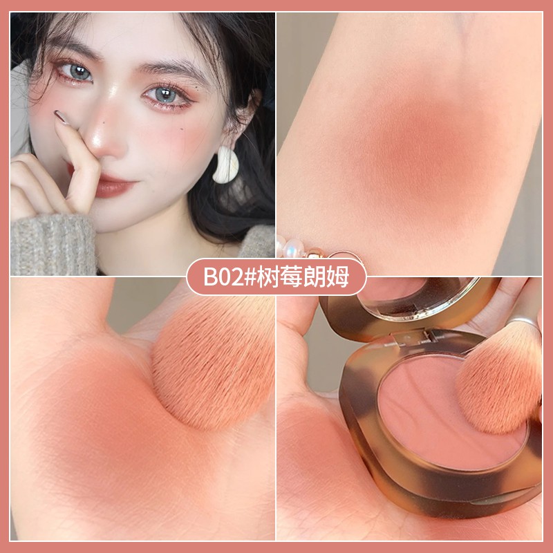 [Hàng mới về] Phấn má hồng JOOCYEE vỏ màu hổ phách thời trang dành cho trang điểm | BigBuy360 - bigbuy360.vn