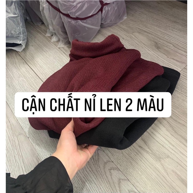 Áo nỉ len tiêu