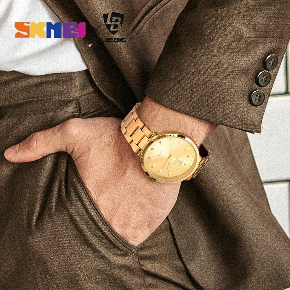 Đồng hồ Skmei dây thép không gỉ chống thấm nước