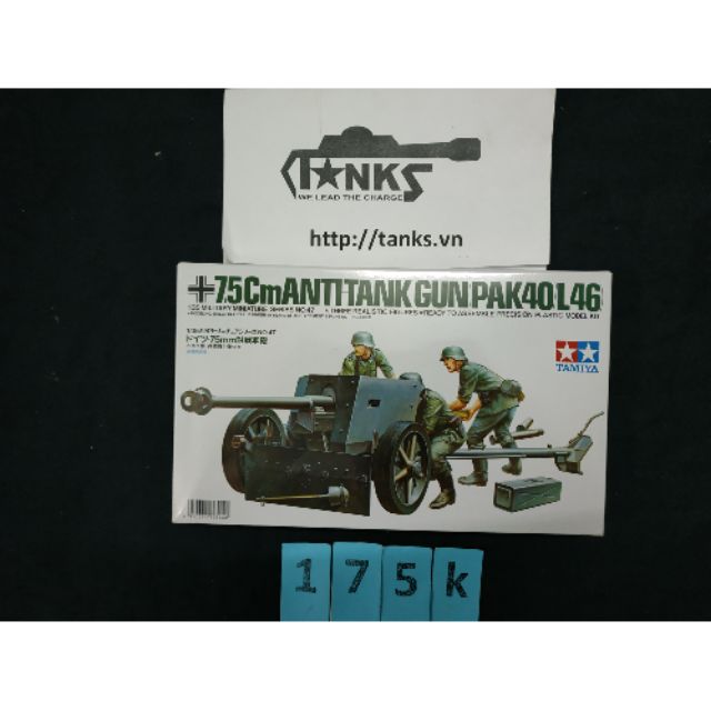Bộ kit lắp ráp pháo chống tank pak40 1/35