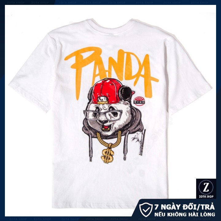 Áo thun tay lỡ form rộng, áo phông Freesize cho cả nam/nữ in PANDA hai mặt TL683 | BigBuy360 - bigbuy360.vn