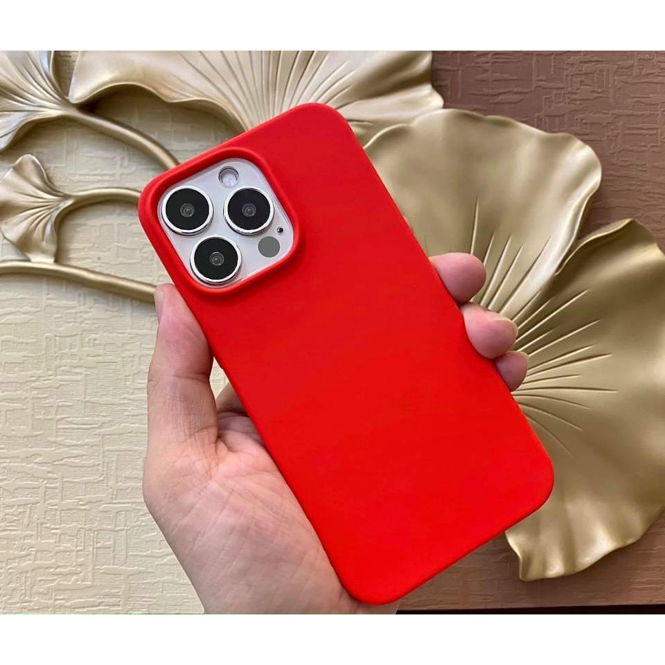 Ốp lưng Memumi silicon chống bẩn iPhone 13, 13 Pro, 13 pro Max dẻo màu chống bám bẩn dễ lau chùi chính hãng