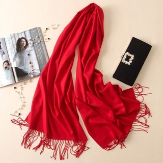 Khăn choàng cổ cashmere chất mịn đẹp. Ảnh thật