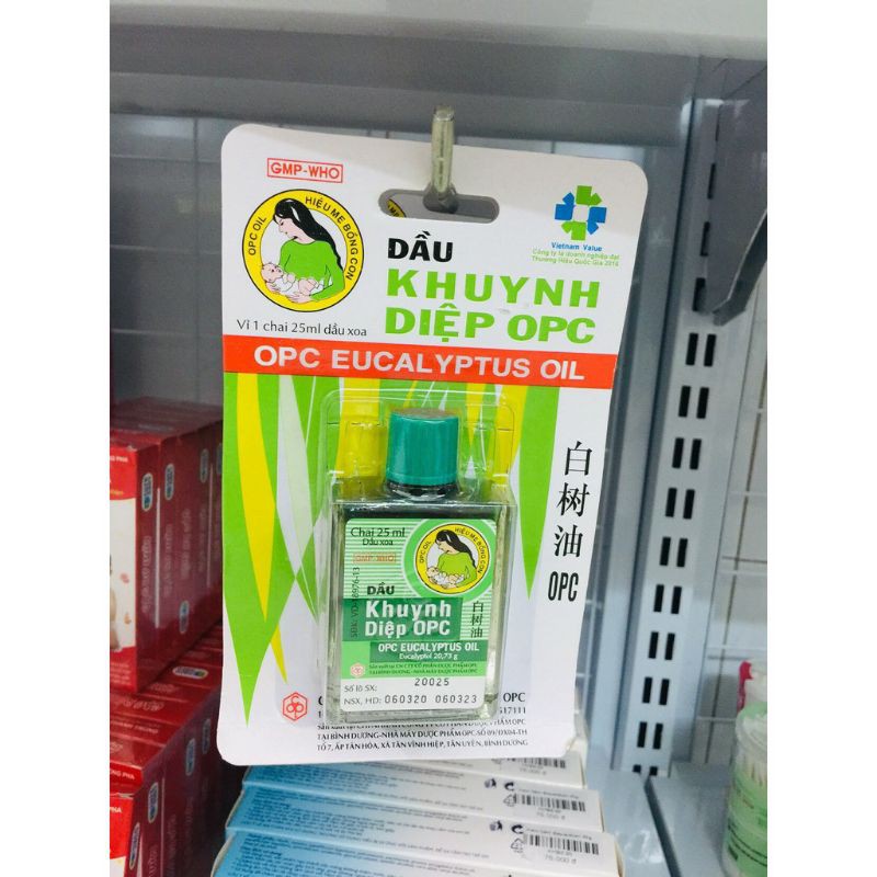 DẦU KHUYNH DIỆP OPC 25ML - 1 chai