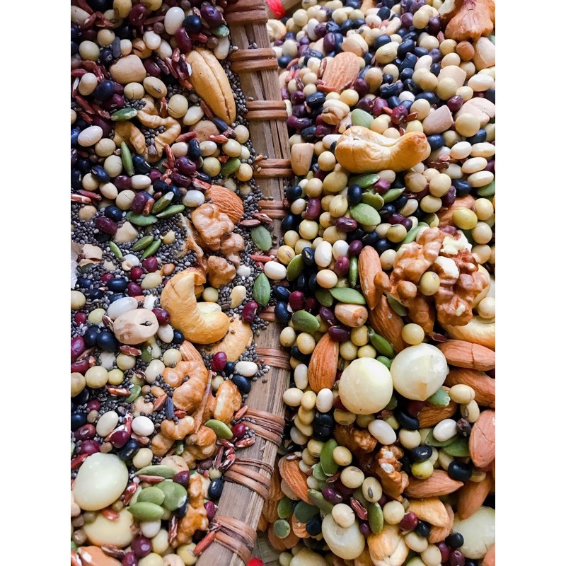 Ngũ cốc lợi sữa 17 loại hạt con ngoan khỏe, mẹ nhàn tênh