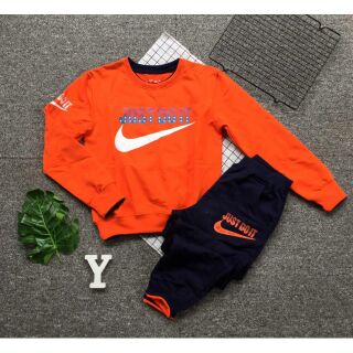 Bộ nỉ da cá đẹp NIKE CAM bé trai