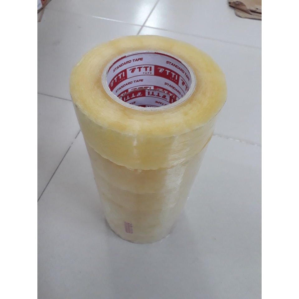 1 Cuộn Băng keo màu các loại, độ dài 180m, nặng 450gram, lõi siêu mỏng
