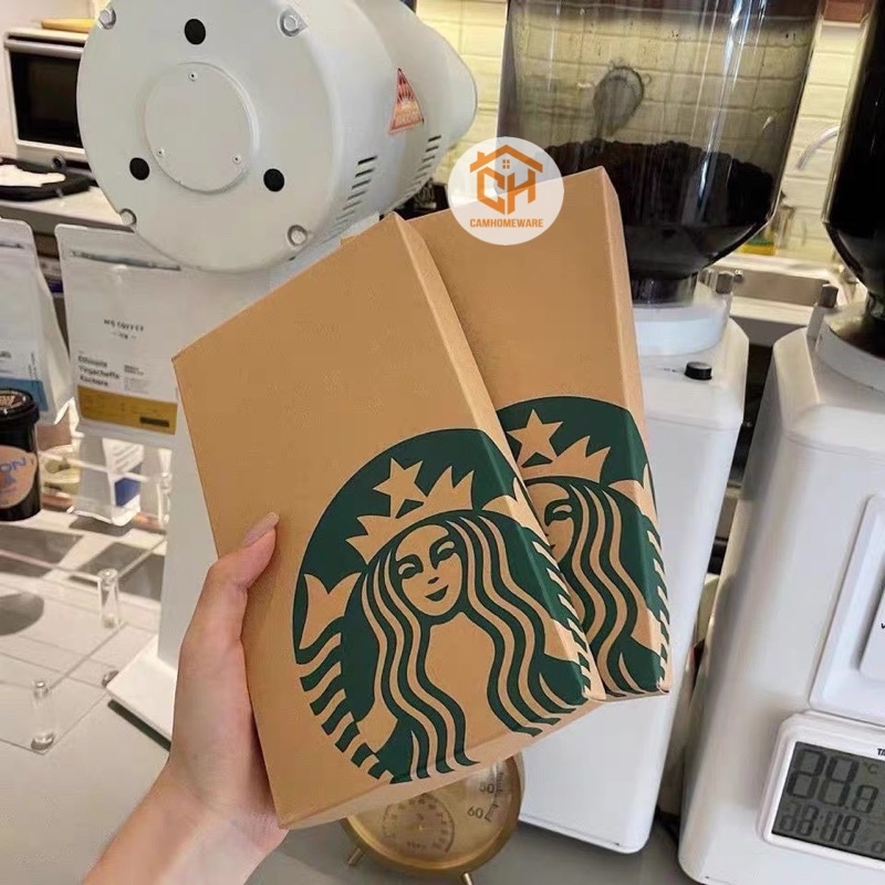 Sét Đũa Nĩa Kèm Hộp Starbuck Sang Xịn
