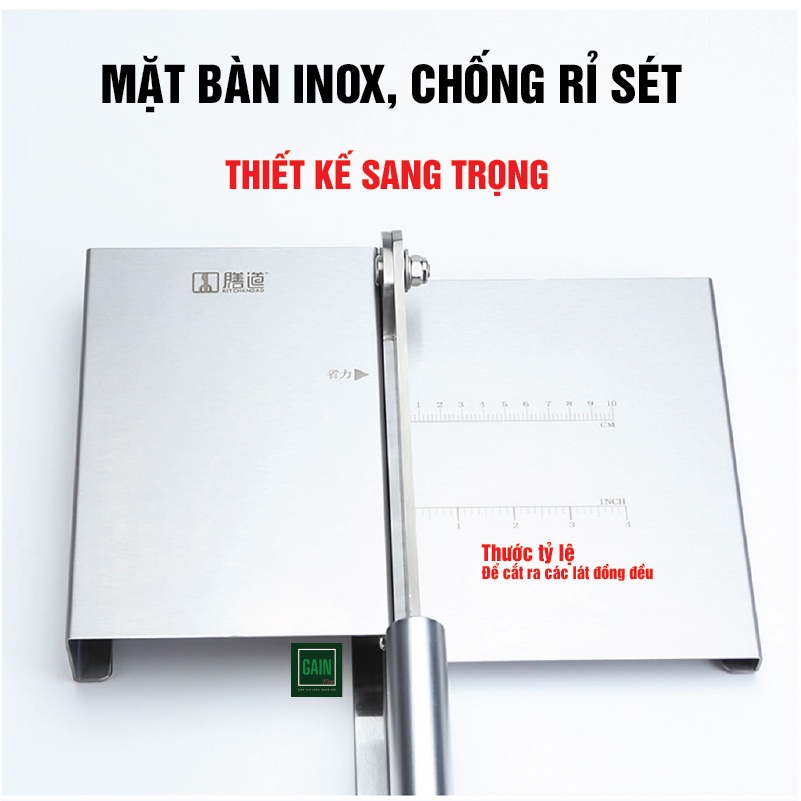 Máy Thái thịt, Máy Thái Thịt Đông Lạnh, Dao Chặt Gà, Dao Thái Đa Năng, KD0142, Inox 430, Đổi Lỗi 3 Năm