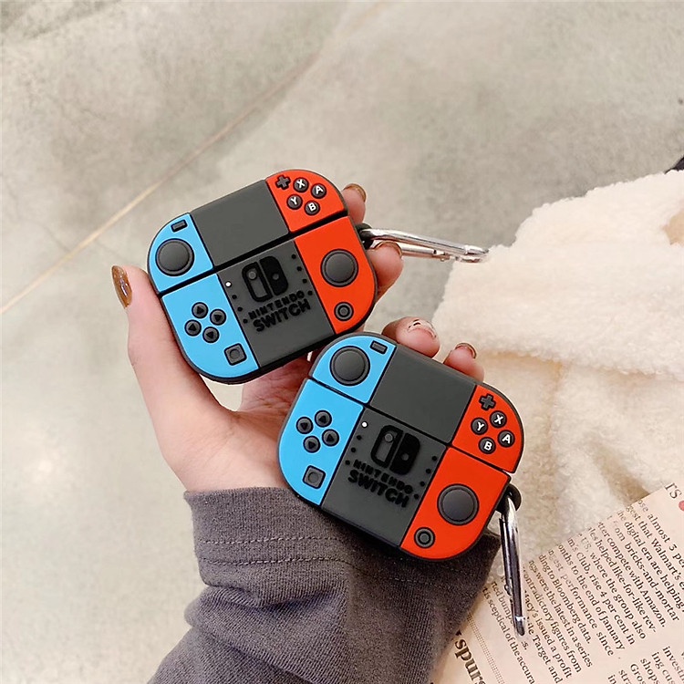 Case airpods 3 Vỏ Bọc  Hình Thú Đựng Hộp Sạc Tai Nghe Bằng Silicon Dẻo Đẹp mã MÁY CHƠI GAME A3