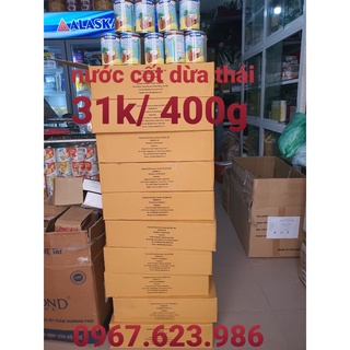 nước cốt dừa thái  đậm đặc 400ml
