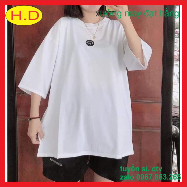 sét áo thun ngắn tay mặt cười  ngược chất cotton + quần đùi chữ đen ống rộng, thể thao giá rẻ