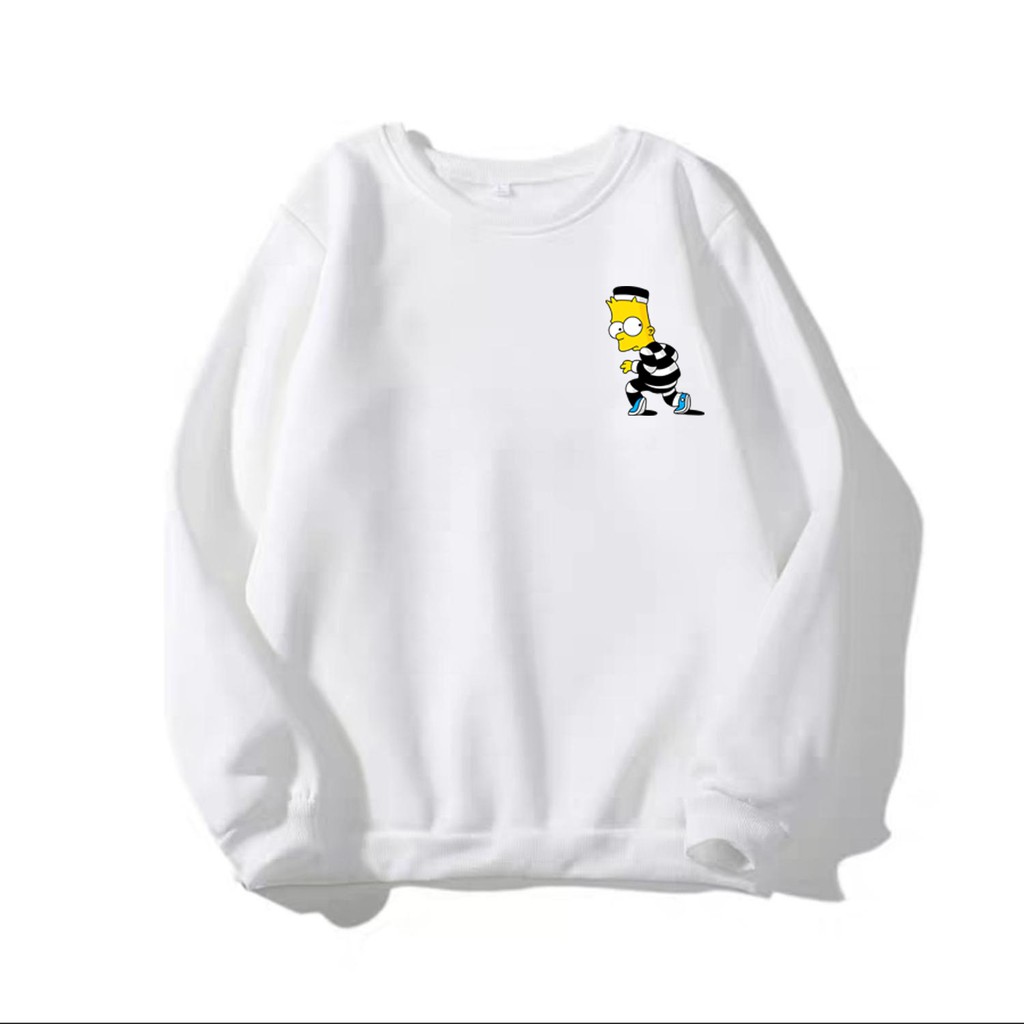 ÁO SWEATER UNISEX IN  CHẤT LIỆU NỈ BÔNG SIZE TỪ 35-70kg