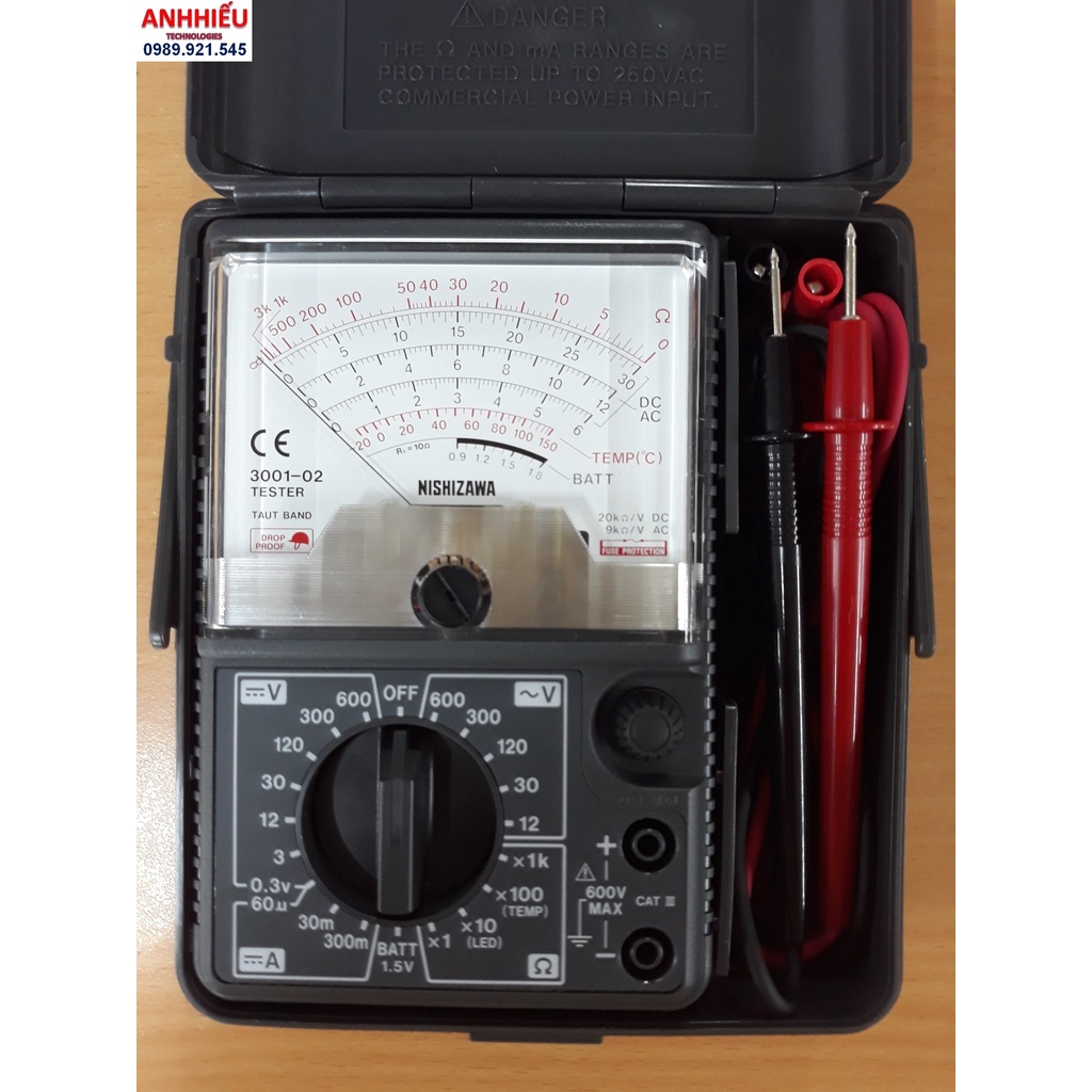 Đồng hồ vạn năng  Nishizawa 3001-02 made in Nhật