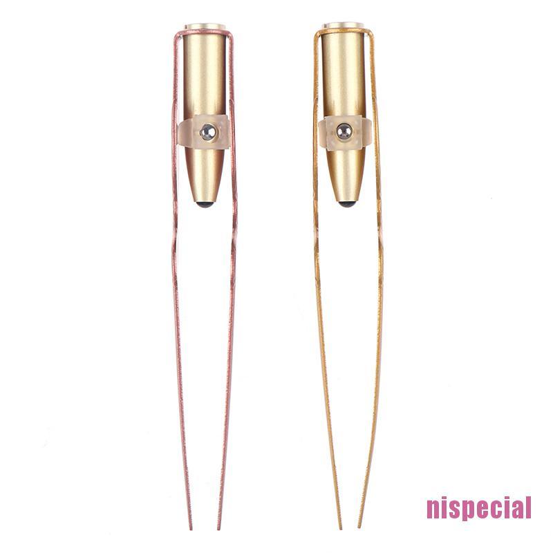 (Hàng Mới Về) Bông Tai Có Đèn Led Bằng Thép Không Gỉ Tiện Lợi