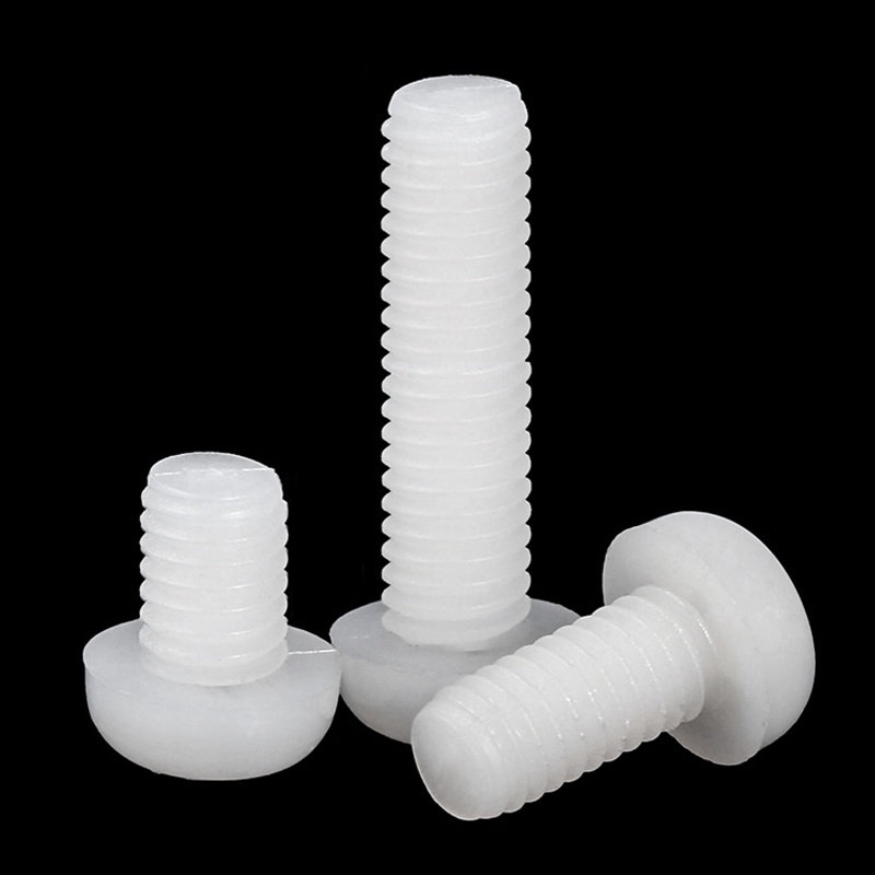 Bộ 10 Đinh Vít Nhựa M3 M4 Phillips Đầu Tròn Chữ Thập