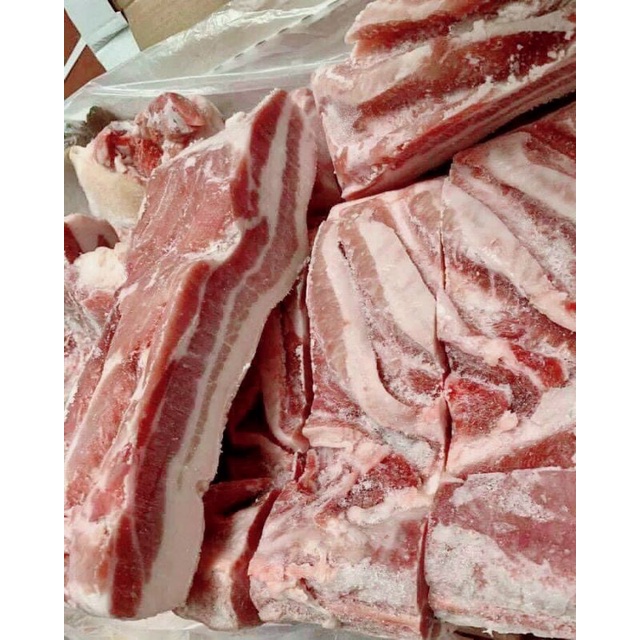 Q10 500g ba rọi rút sườn/đùi/vai ship now