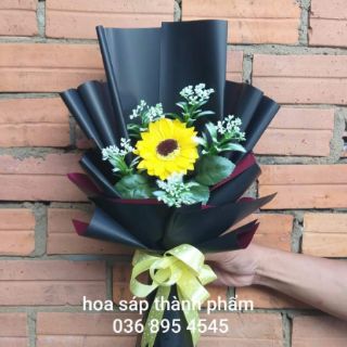 BÓ HOA HƯỚNG DƯƠNG  SÁP THƠM VĨNH CỬU 1 BÔNG