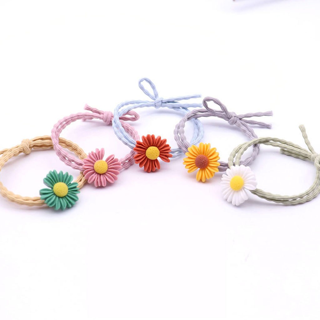 Cột tóc hoa cúc Daisies đẹp CT80