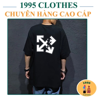 Áo thun phản quang 💖𝙁𝙍𝙀𝙀 𝙎𝙃𝙄𝙋💖 off white