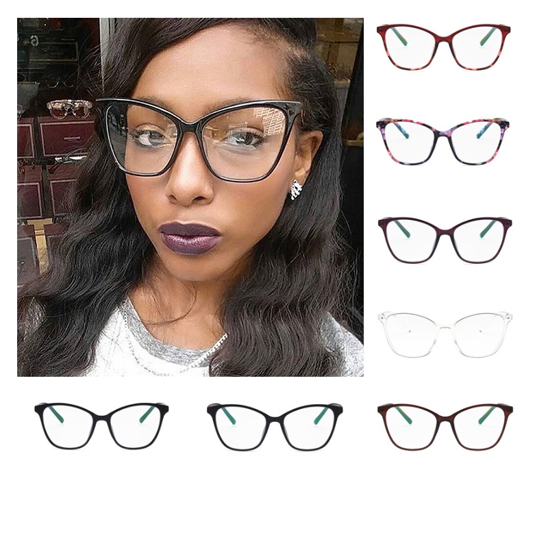 Kính Mát Gọng Mắt Mèo Phong Cách Hàn Quốc Cổ Điển