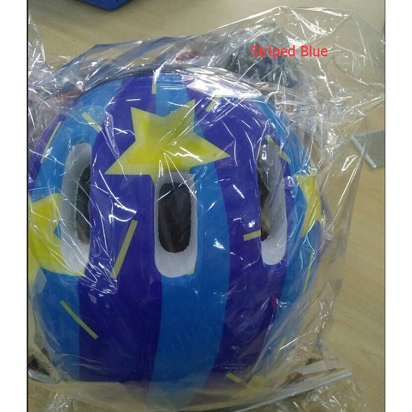 Set mũ bảo hiểm kèm đệm bảo vệ tay và đầu gối chuyên dùng khi đi xe đạp / chơi thể thao cho bé