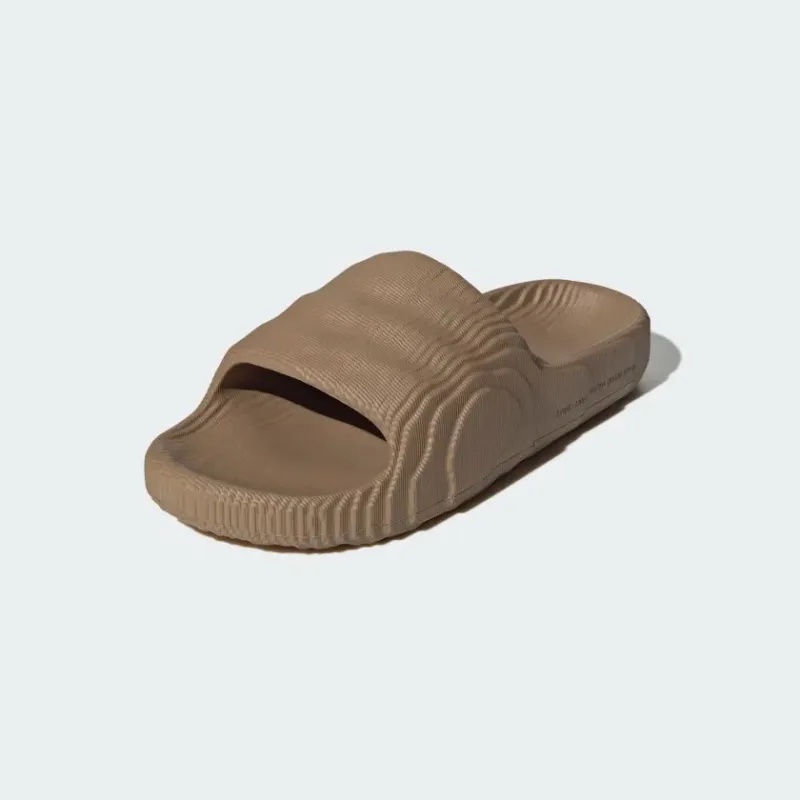 Dép Thể Thao Adidas Màu Nâu - Adidas Adilette 22 Slides ' Brown ' - HQ6466 Sumoauthentic