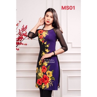 Áo dài cách tân trung niên, áo dài cách tân . cho quý bà