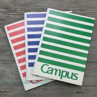 [lốc 10 quyển ] vở kẻ ngang b5 campus 80-120 trang