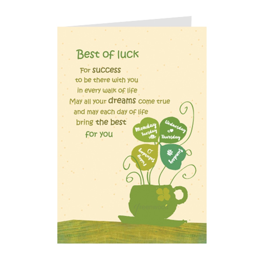 Thiệp chúc mừng Greenwood , 10x15cm, kèm phong bì, Thiệp Việt Nam