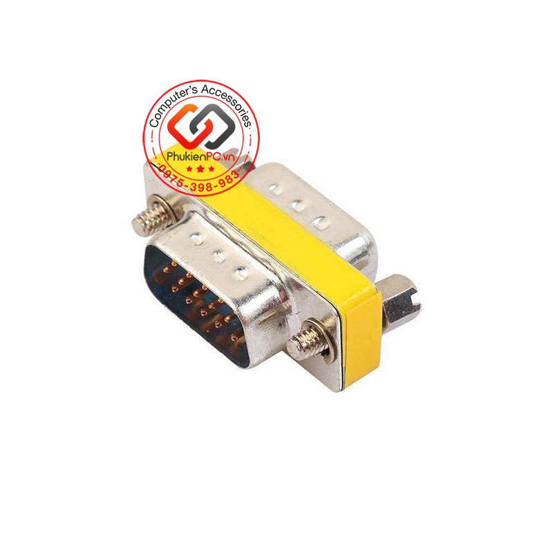 Đầu nối cáp VGA đực-đưc (male to male)
