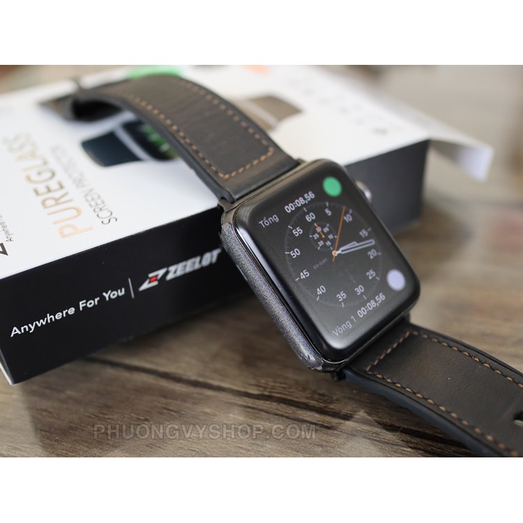Dán dẻo 3D full màn hình Apple Watch AW42mm hiệu Zeelot