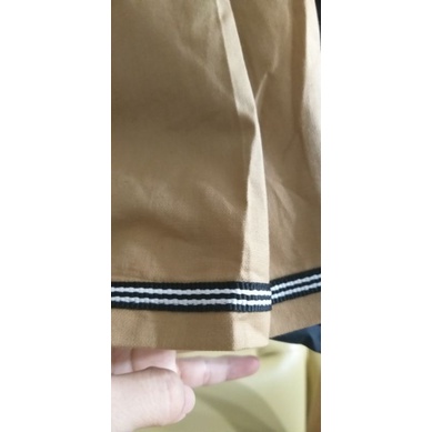 Chân váy kaki xòe xếp ly liền quần size đại cho bé 24-48kg, loại 1