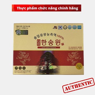 Tinh dầu thông đỏ chính phủ Dami Hansongwon Hàn Quốc 120 viên