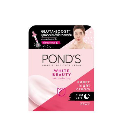 Kem dưỡng da trắng mịn không tì vết Pond's White Beauty ban đêm 50g