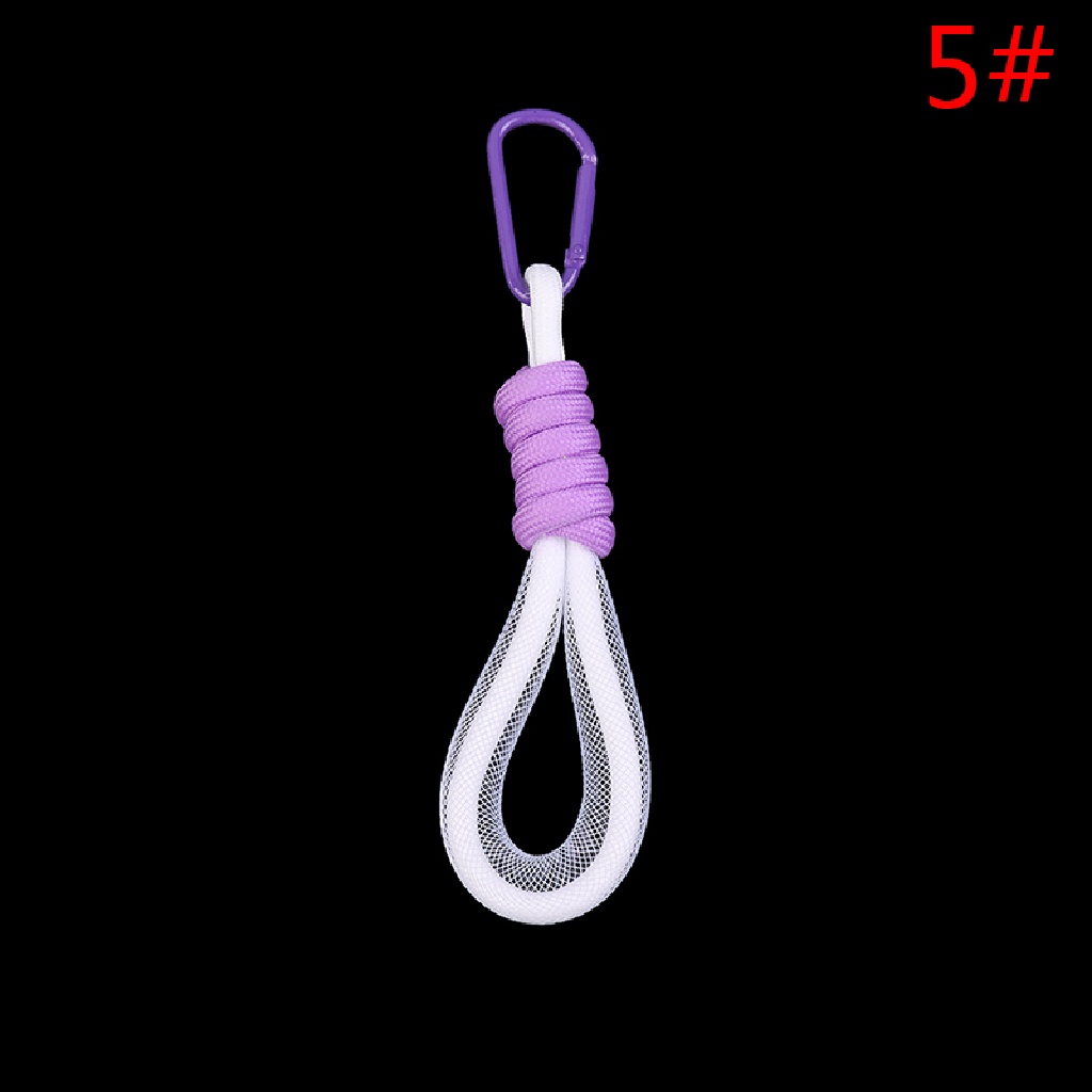 Dây Đeo Điện Thoại Dạng Lưới Bện Màu Huỳnh Quang