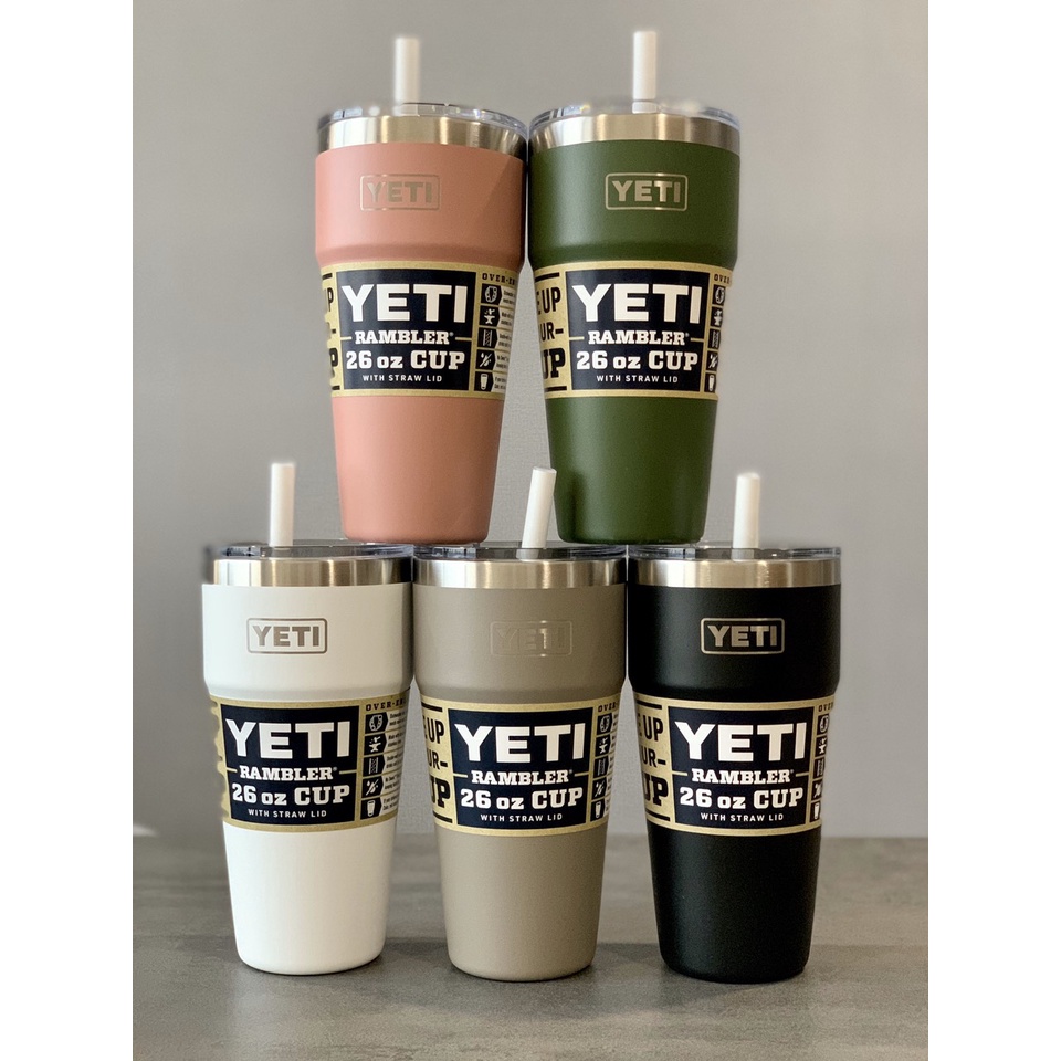 Ly giữ nhiệt Yeti Rambler with Straw Lid 26 oz