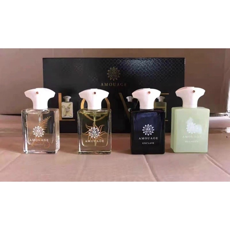 Set Bộ Nước Hoa Amouage mini 4 chai