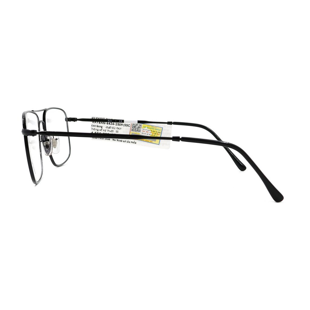 (Hàng chính hãng) Gọng kính nam nữ Rayban RB6434 (55-18-140) màu sắc thời trang, thiết kế dễ đeo bảo vệ mắt