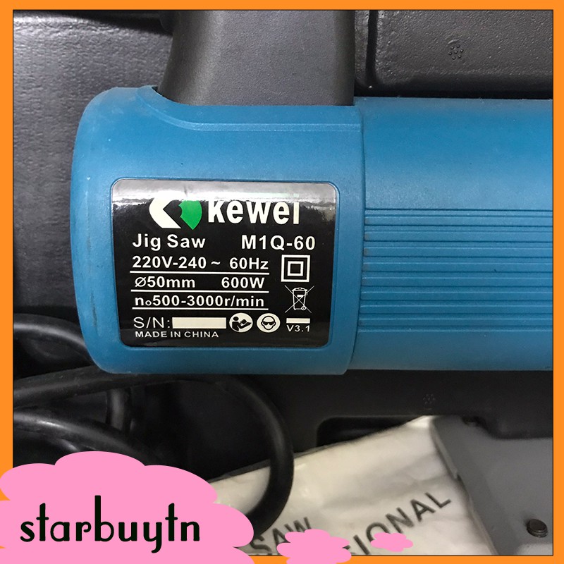 Máy cưa lọng Kewei Công suất 600w chạy điện 220v
