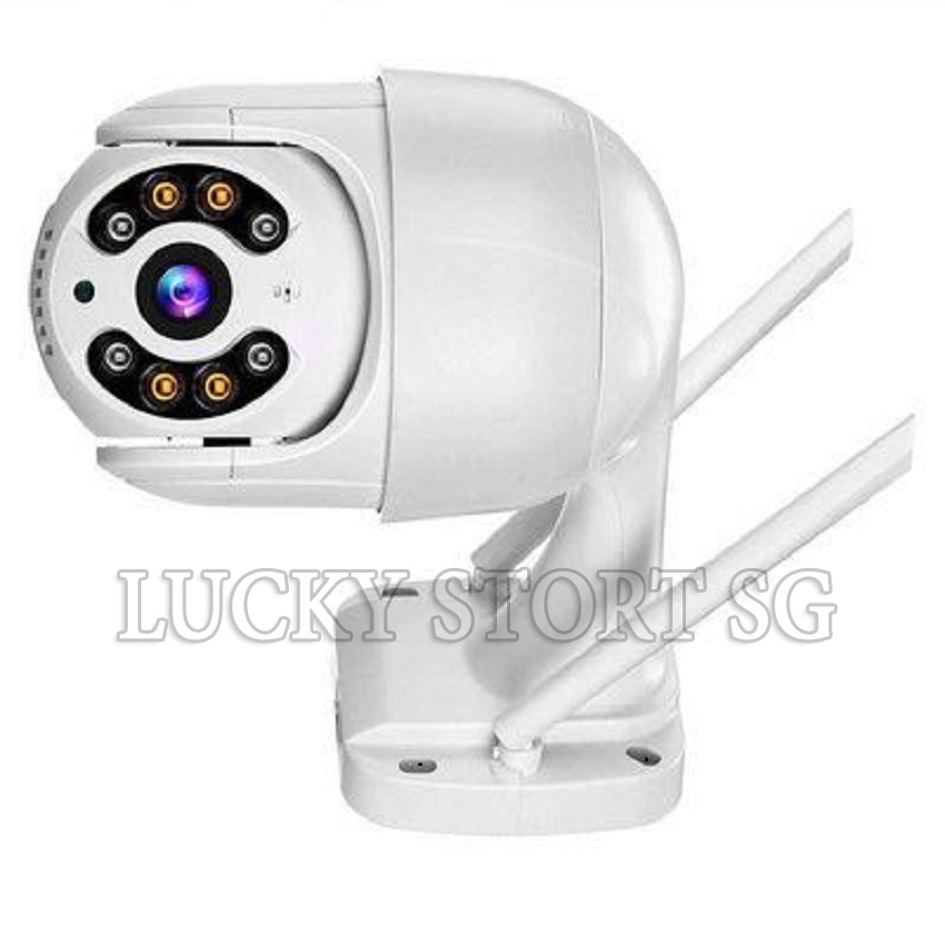 [CHÍNH HÃNG] Camera Chống Nước Ngoài Trời Camera Hình Cầu Xoay 360 Độ cảm biến hồng ngoại, đàm thoại 2 chiều - BH UY TÍN