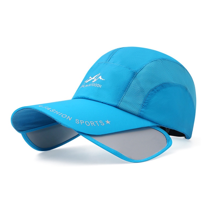 Mũ Lưỡi Trai Chống Nắng Phối Lưới Phong Cách Bóng Chày Chống Tia UV Thời Trang Đi Biển